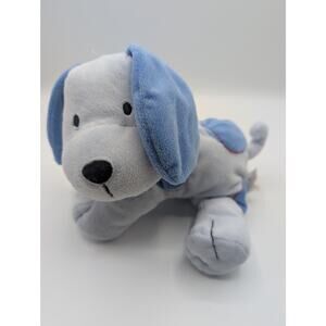 Carter's Just One Year Blue Puppy Dog Plush Stuffed Animal Toy